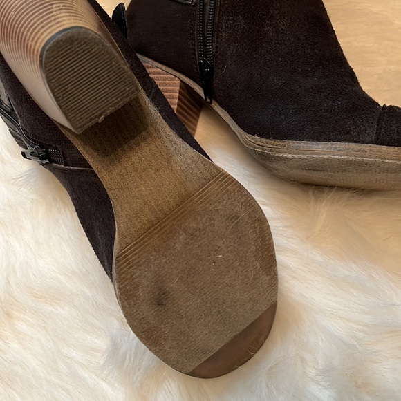 Seventeen black faux suede boots - Picture 7 of 8